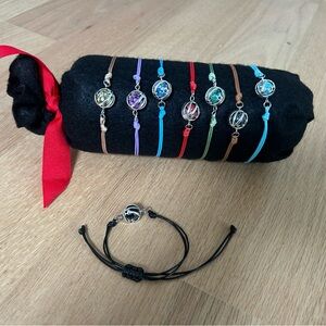 Handmade Colorful Adjustable Fidget Bracelets